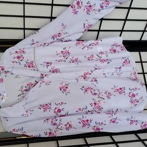 Candie's, XXL, floral button up blouse